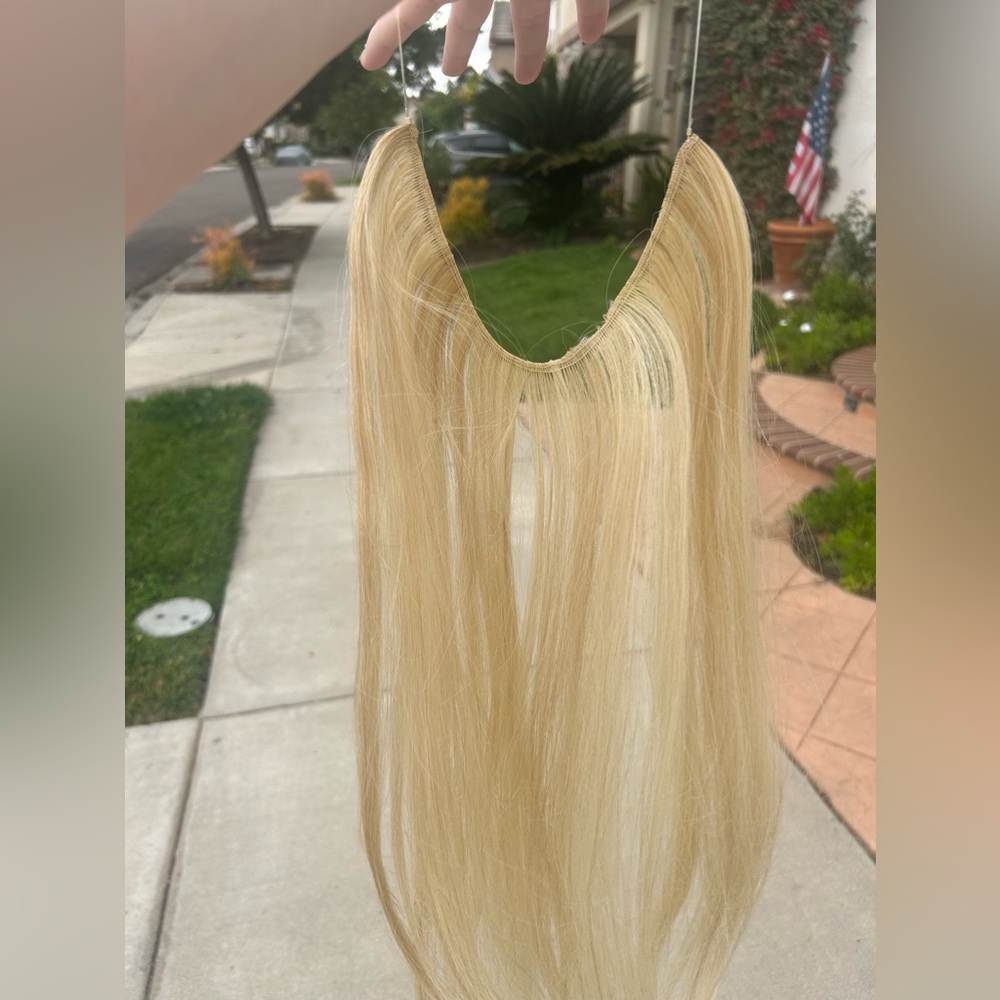 20” Blonde Halo Hair Extensions (2 pack) - Picture 8 of 12